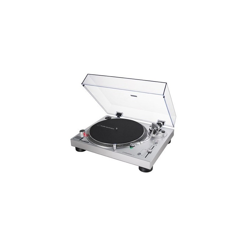 Gramofon Audio-Technica AT-LP120X napęd bezpośredni srebrny