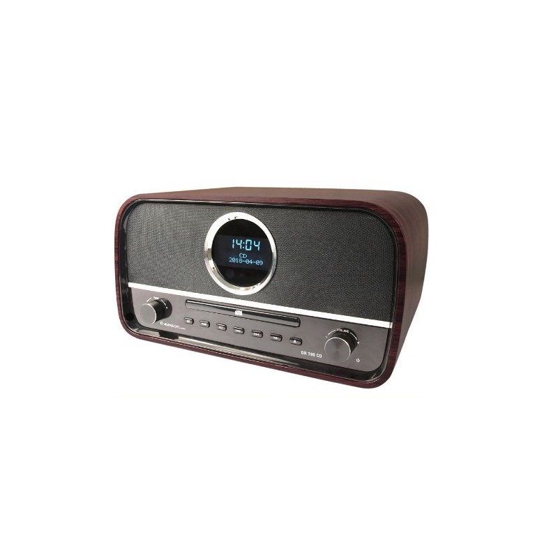 Albrecht DR 790 CD Cyfrowe Radio FM - Bluetooth - Odtwarzacz CD - Słuchawki USB - 4.1 Stereo - Pilot zdalnego sterowania Albrecht DR 790 CD Cyfrowe Radio FM - Bluetooth - Odtwarzacz CD - Słuchawki USB - 4.1 Stereo - Pilot zdalnego sterowania