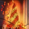 Twinkly Candies – 100 Lampki w kształcie świeczki RGB LEDs, przezroczysty przewód, USB-C