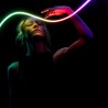 Twinkly Candies – 200 Lampki w kształcie pereł RGB LEDs, zielony przewód, USB-C