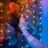 Twinkly Candies – 100 Lampki w kształcie pereł RGB LEDs, przezroczysty przewód, USB-C