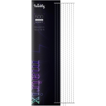 Twinkly Matrix kurtyna świetlna 500 RGB 05 x 2.4 m