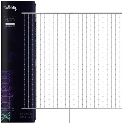 Twinkly Matrix kurtyna świetlna 480 RGB 1x1 m