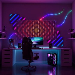 Twinkly Matrix kurtyna świetlna 480 RGB 1x1 m