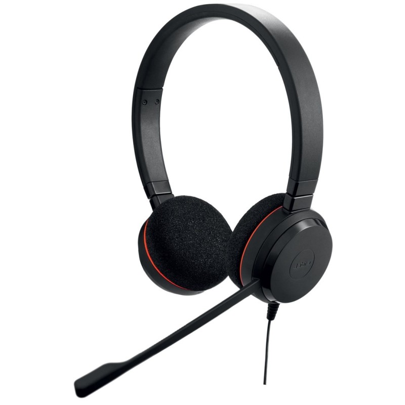 Zestaw słuchawkowy Jabra Evolve 20, Stereo MS, USB C/A adapter Zestaw słuchawkowy Jabra Evolve 20, Stereo MS, USB C/A adapter