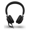 Jabra Evolve2 40 SE Zestaw słuchawkowy Przewodowa Opaska na głowę Połączenia/muzyka USB Type-C / USB Type-A Czarny