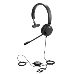 Zestaw słuchawkowy Jabra Evolve 30 II MS Mono USB C/A i gniazdo 3,5 mm