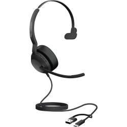 Zestaw słuchawkowy Jabra Evolve2 50 MS Mono USB C/A, bez Bluetooth