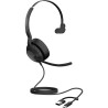 Zestaw słuchawkowy Jabra Evolve2 50 MS Mono USB C/A, bez Bluetooth