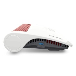 Router stołowy FRITZ! Box 4690, Wi-Fi 7 (802.11be), Dwuzakresowy (2,4 GHz / 5 GHz), Ethernet LAN, Czerwony, Biały