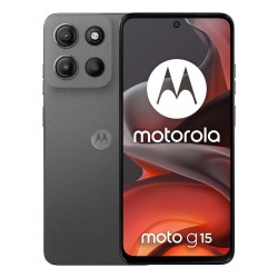 Smartfon Motorola moto g15, 17.1 cm (6.72"), 4 GB RAM, 128 GB ROM, 50 MP kamera, Android 15, kolor szary