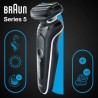 Golarka foliowa Braun Series 5 51-W1600s Czarny, Biały