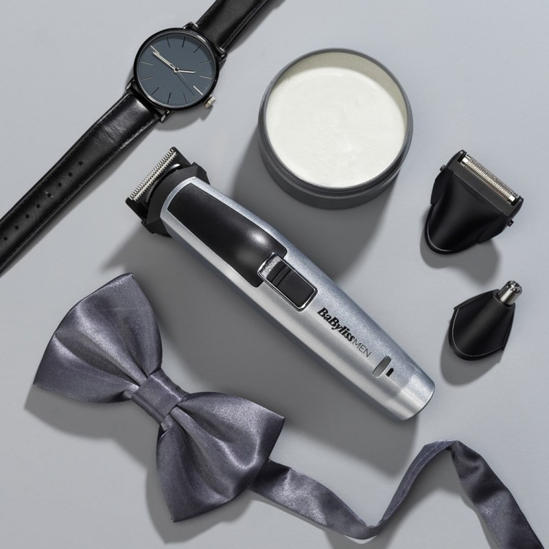 BaByliss 8-in-1 Titanium Srebrny, Czarny BaByliss 8-in-1 Titanium Srebrny, Czarny