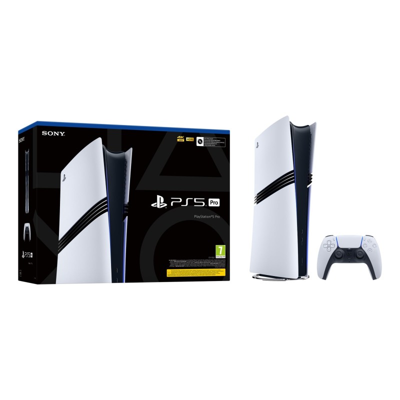 Sony PlayStation 5 Pro 2 TB Wi-Fi Czarny, Biały
