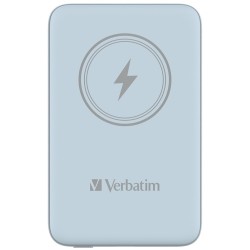 Verbatim Charge 'n' Go Litowo-polimerowy (LiPo) 10000 mAh Bezprzewodowe ładowanie Niebieski
