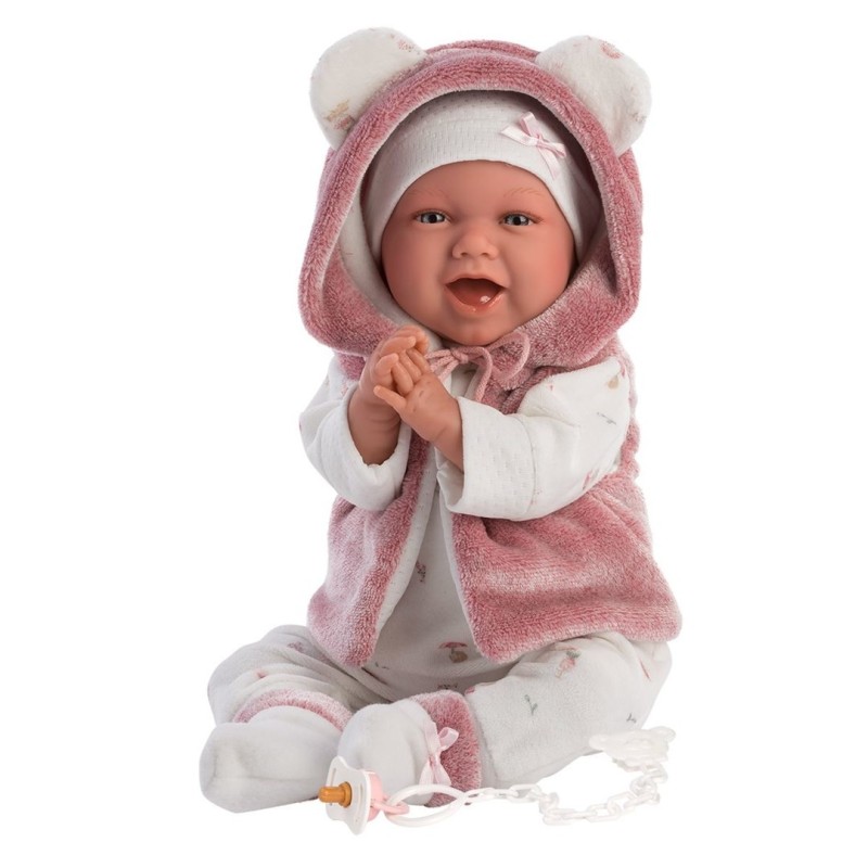 Lalka bobas śmiejąca się Mimi 42 cm