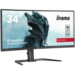 iiyama G-MASTER GCB3481WQSU-B1 monitor komputerowy 86,4 cm (34") 3440 x 1440 px UltraWide Quad HD LCD Czarny