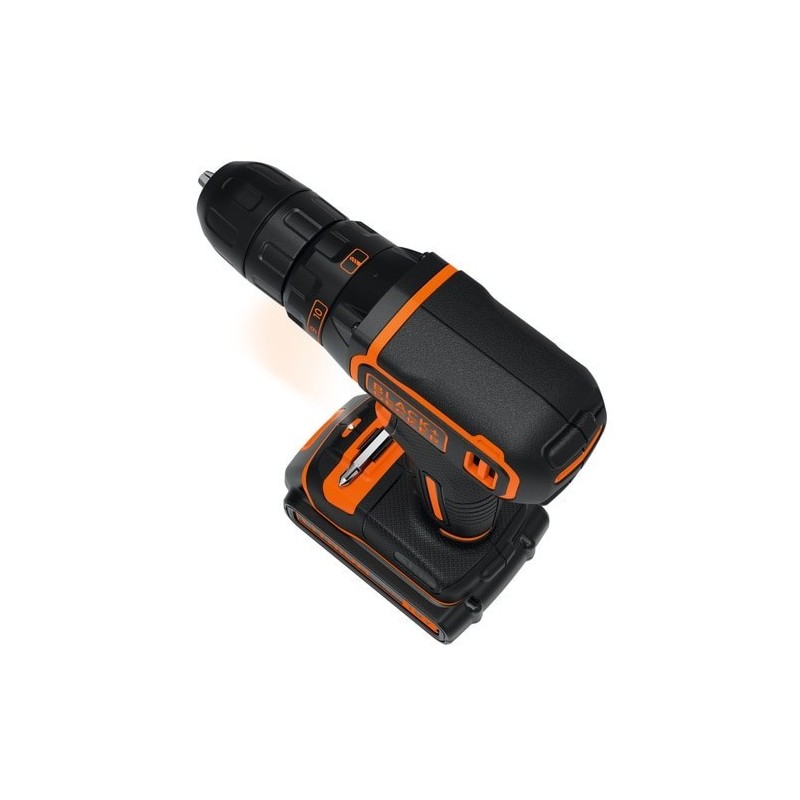 Wiertarko-wkrętarka 18V CDC18BAFC-QW BLACK+DECKER