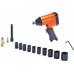 B&D KLUCZ UDAROWY 1/2"+NASADKI UD.10szt. ........
