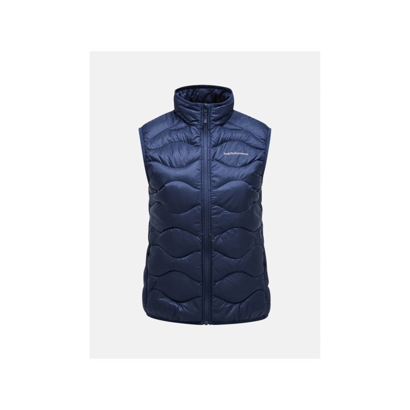 Kamizelka puchowa damska Peak Performance Helium Down Vest - blue shadow/shadow