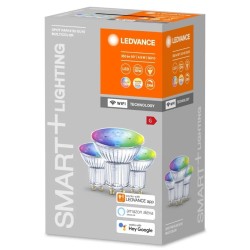 Żarówka RGBW LED LEDVANCE SMART+ WiFi GU10 5W 3 szt