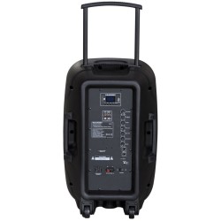 Blaupunkt PA12 głośnik przenośny 650 W Przenośny głośnik stereo Czarny
