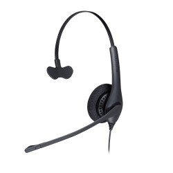 Jabra Biz 1500 Mono Zestaw słuchawkowy Przewodowa Opaska na głowę Biuro/centrum telefoniczne Bluetooth Czarny