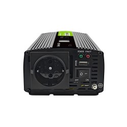 GREEN CELL PRZETWORNICA LCD 12V/230V 500W/1000W CZYSTY SINUS INVGC12P500LCD