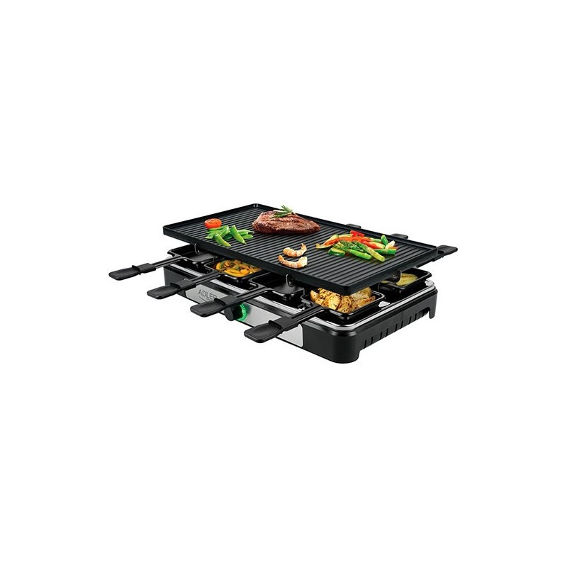 Grill Adler AD 6616 Stal nierdzewna Czarny Grill Adler AD 6616 Stal nierdzewna Czarny