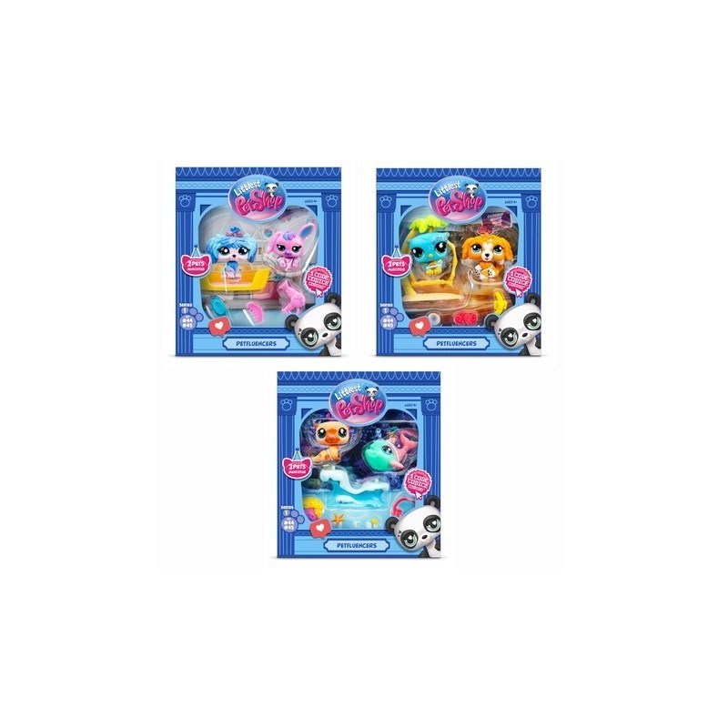 Homikowa figurka Littles Petshop z akcesoriami Petfluencers TM TOYS