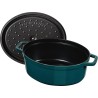 Garnek żeliwny owalny STAUB 40510-598-0 - morski 5.5 ltr
