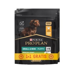 PURINA Pro Plan small&mini puppy kurczak z ryżem - sucha karma dla psa - 700g + 700g