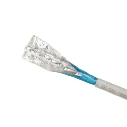 Extralink Kabel sieciowy skrętka CAT6A FTP (F/FTP) V2 Wewnętrzny 500M LSZH