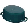 Garnek żeliwny owalny STAUB 40510-598-0 - morski 5.5 ltr