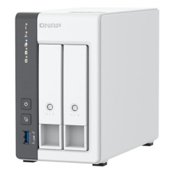 Qnap TS-216G, Tower, 2 x 2.5"/3.5" SATA, ARM 2.0GHz Quad core, 4GB, 1 x 2.5GbE + 1 x GbE, External adapter (PSU)