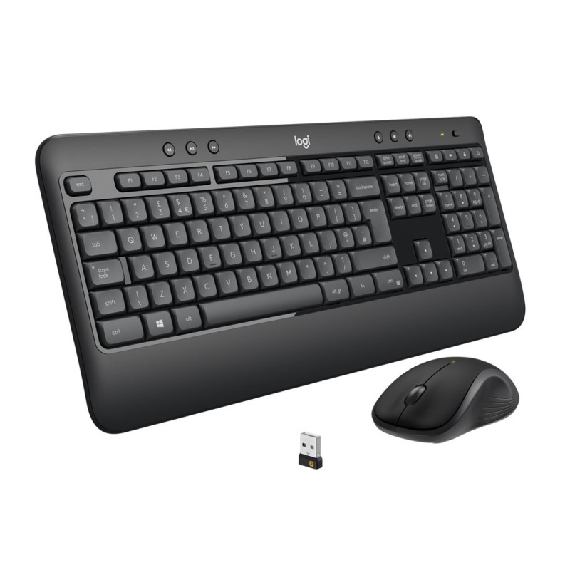 Zestaw klawiatura + mysz membranowa Logitech MK540 920-008685 (USB kolor czarny optyczna 1000 DPI) Zestaw klawiatura + mysz membranowa Logitech MK540 920-008685 (USB kolor czarny optyczna 1000 DPI)