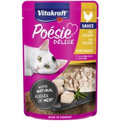 VITAKRAFT Poesie Delice w sosie multipack sauce - mokra karma dla kota - 6+1 x 85g