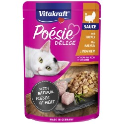 VITAKRAFT Poesie Delice w sosie multipack sauce - mokra karma dla kota - 6+1 x 85g