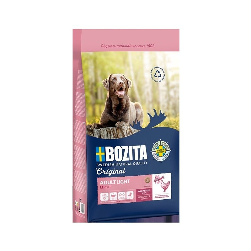 Bozita Original Adult Light Kurczak - sucha karma dla psa - 12 kg