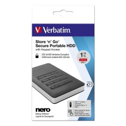 Dysk zewnętrzny 2TB USB 3 z klawiaturą STORE NGO SECURE HDD