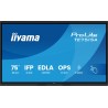 Monitor IIYAMA 189.3cm (75") TE7515A-B1AG 16:9 M-Touch 2xHDMI+2xUSB-C (Speditionsversand)