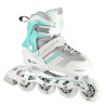 ŁYŻWOROLKI NILS EXTREME NH18191 2W1 BIAŁO-NIEBIESKIE ROZM. L (39-43) Z WYMIENNĄ PŁOZĄ HOKEJOWĄ