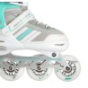 ŁYŻWOROLKI NILS EXTREME NH18191 2W1 BIAŁO-NIEBIESKIE ROZM. L (39-43) Z WYMIENNĄ PŁOZĄ HOKEJOWĄ