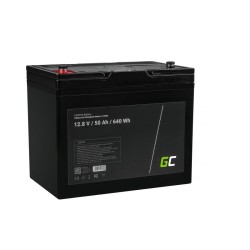 GREEN CELL AKUMULATOR LIFEPO4 CAV06 12/12,8V 50AH 640WH / M8