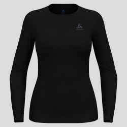 Bluza termoaktywna damska Odlo Active Warm Eco BL Top Crew Neck LS - black