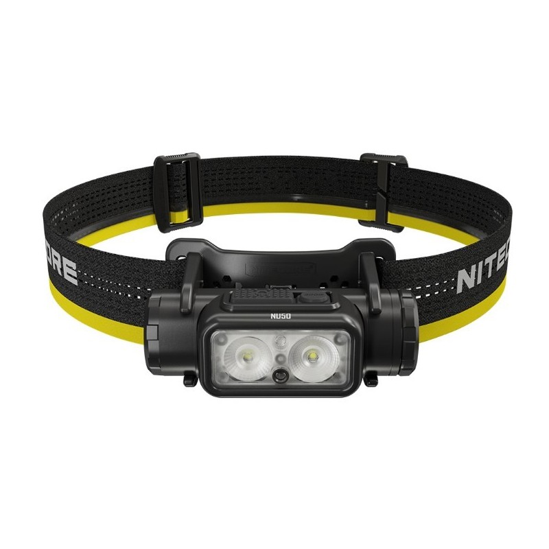 Nitecore NU50 latarka Czarny, Żółty Latarka czołowa LED