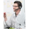 Koss USB Communication Headsets CS300 Przewodowy mikrofon nauszny z redukcją szumów Czarny