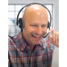 Koss USB Communication Headsets CS300 Przewodowy mikrofon nauszny z redukcją szumów Czarny