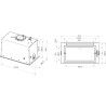 Okap do zabudowy Whirlpool WCT3 63F LTK