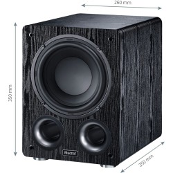 Subwoofer aktywny Magnat Alpha RS8 czarny